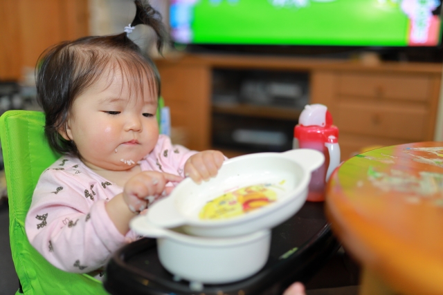 スタイと離乳食と私