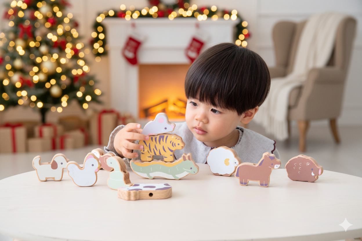 もくすけから少し早いクリスマスプレゼント 2025年版】2歳男の子におすすめの知育効果の高いクリスマスプレゼント