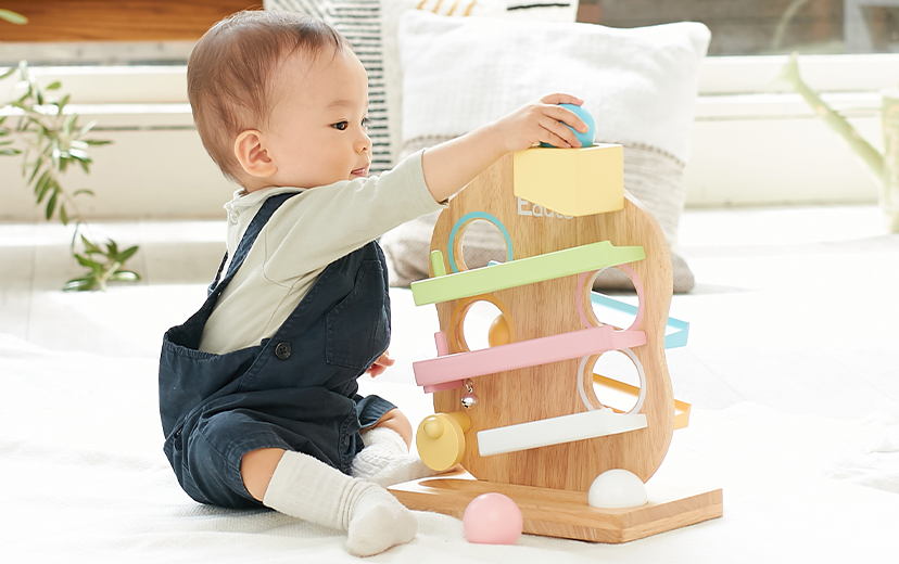1歳誕生日に選ばれる両面スロープトイ