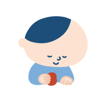 指先でつまむイラスト