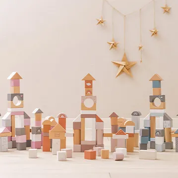2歳クリスマスプレゼントに喜ばれる積み木