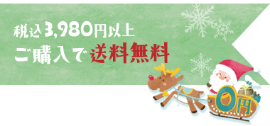 税込3,980円以上ご購入で送料無料